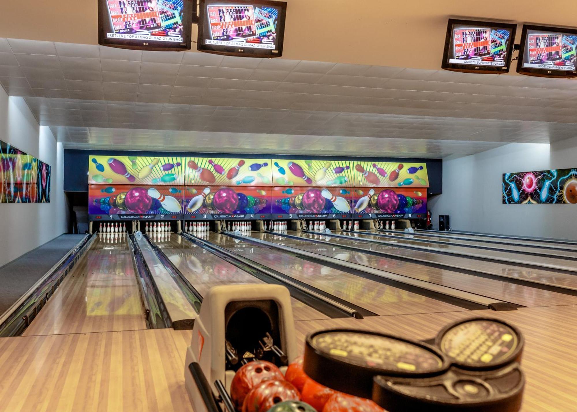 Qafqaz Riverside Hotel Qəbələ Exterior foto Bowling at the 2016 Olympics